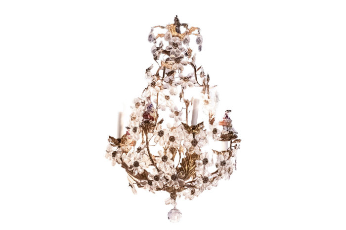 capodimonte porcelain chandelier main