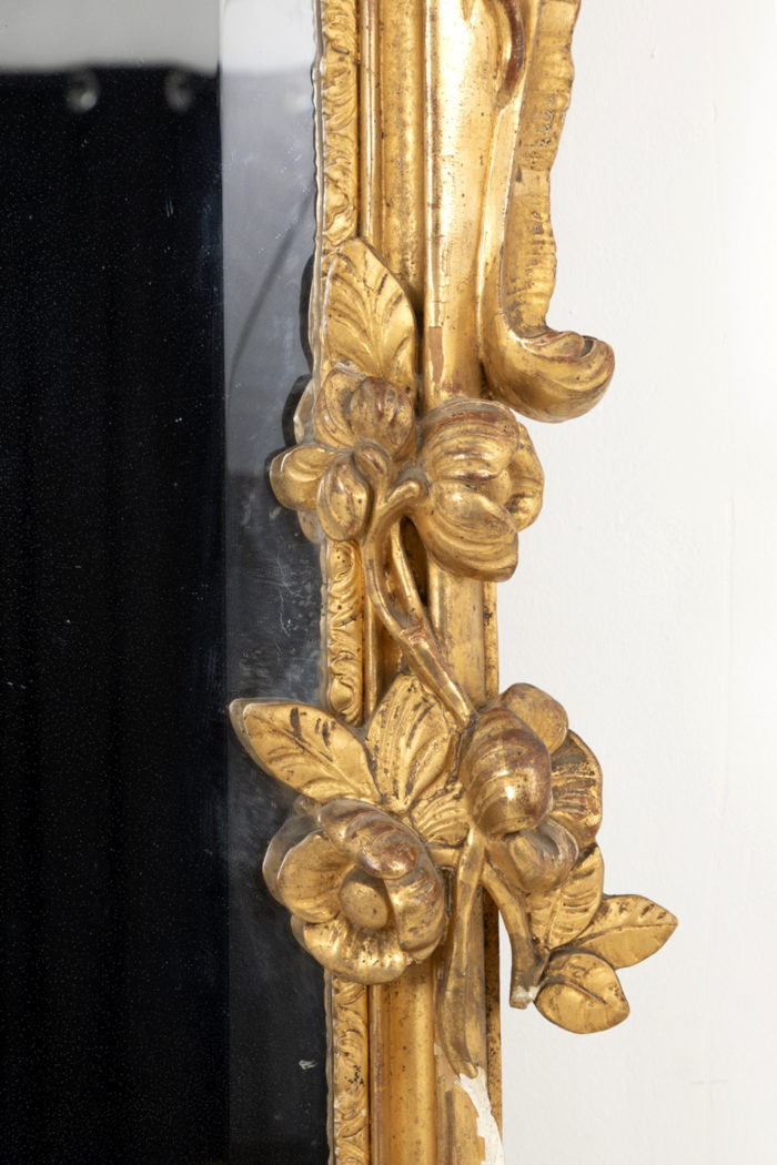 gilt mirror louis xv side hawthorn