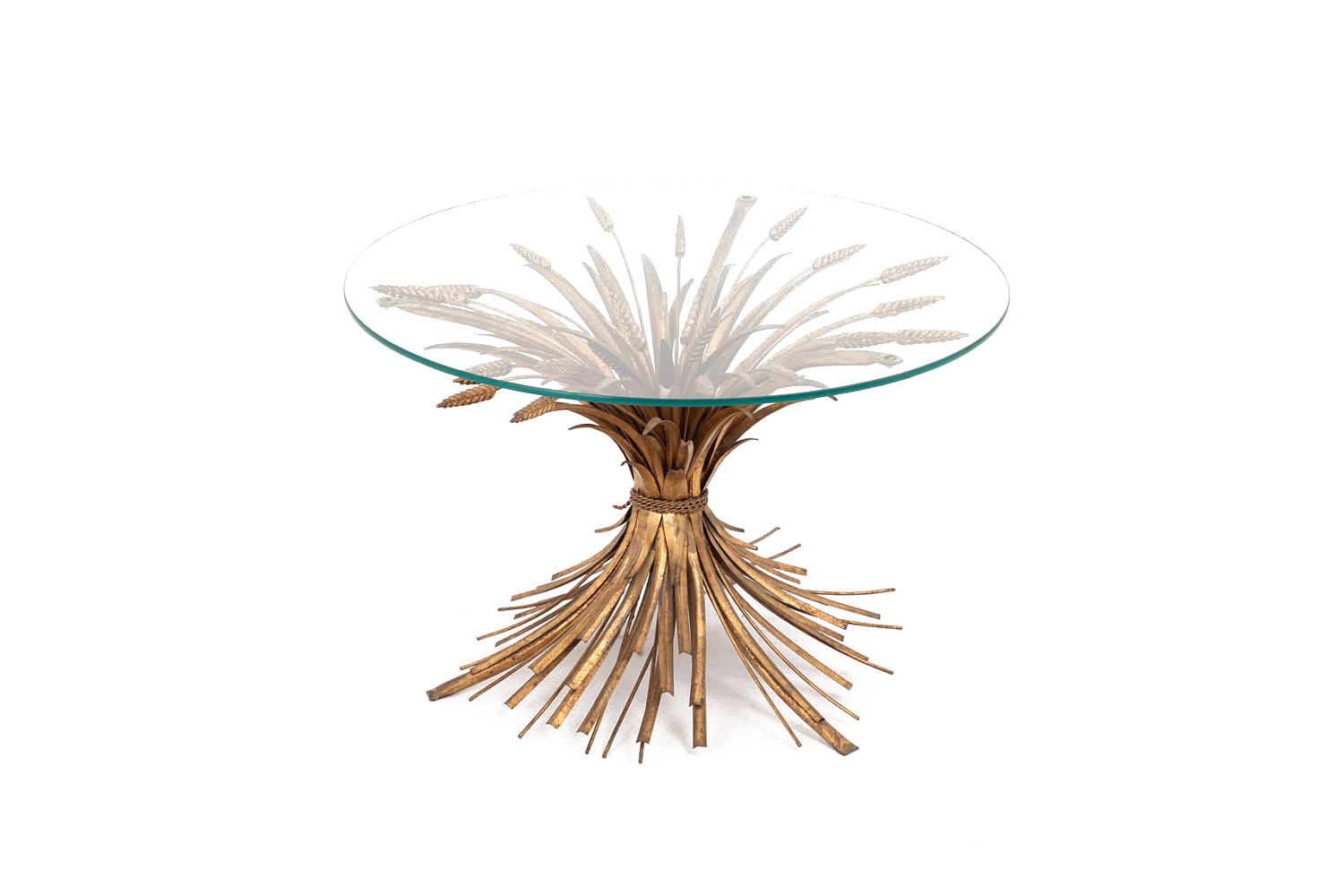 Robert Goossens for Coco Chanel, Wheat ears coffee table, 1970's