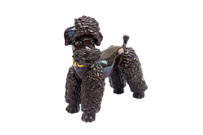 iridescent earthenware poodle prcpl