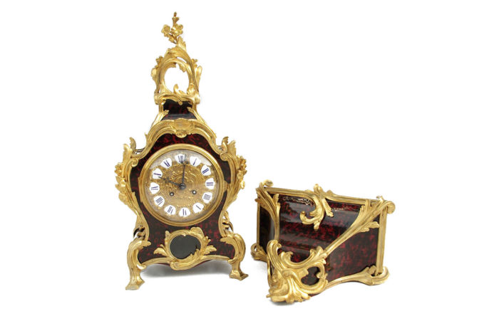 clock and console rocaille