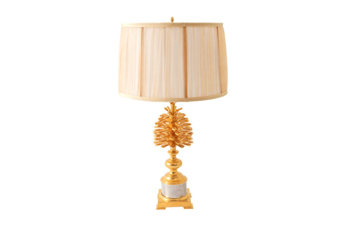 maison charles pine cone lamp front main