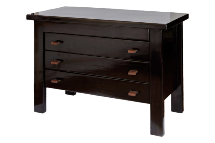 regain black lacquer commode main