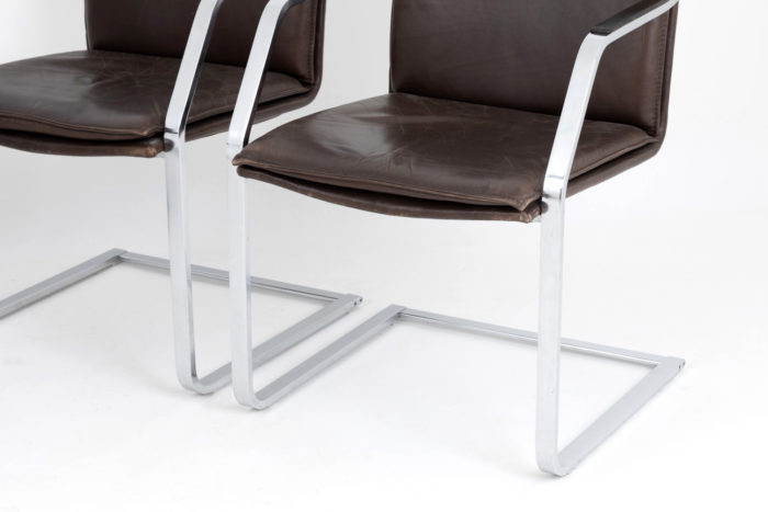 cantilever chairs glatzel knoll metal leg