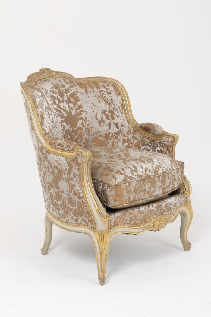 louis xv style bergeres 3/4