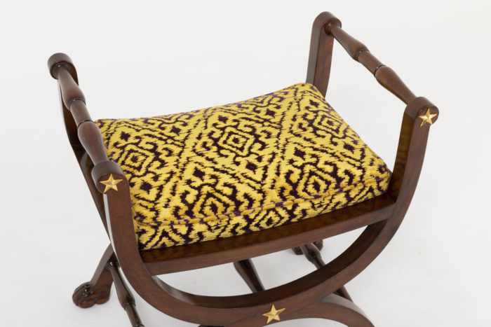 tabourets curules style empire haut