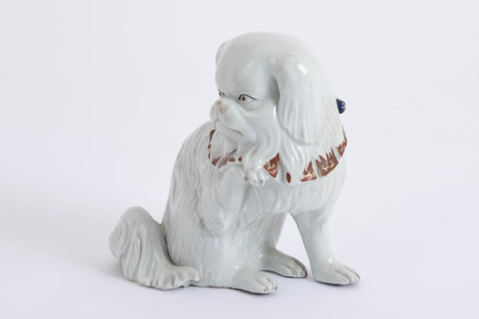 kutani porcelain dog side