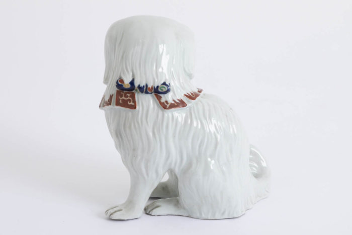 chien porcelaine kutani côté dos