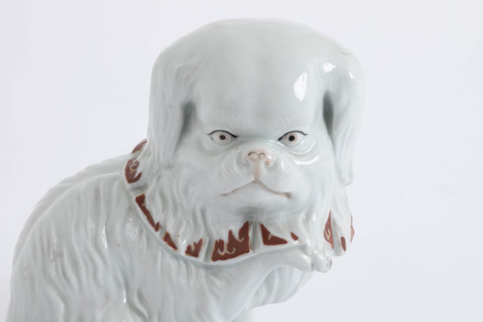 kutani porcelain dog head