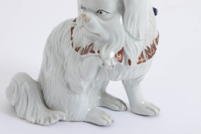 kutani porcelain dog zoom