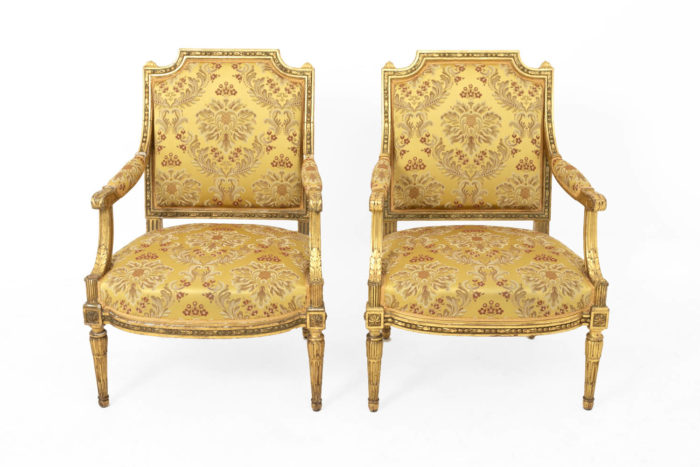 jacob louis xvi style armchairs face 2