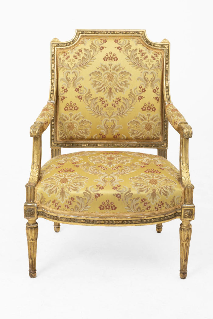 jacob louis xvi style armchairs face