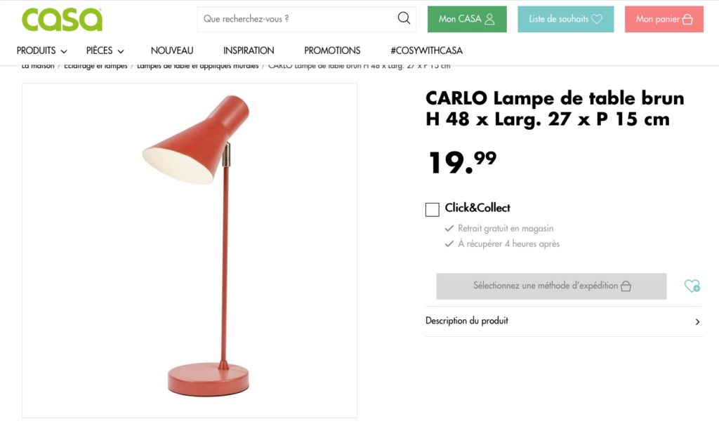 lampe carlo casa