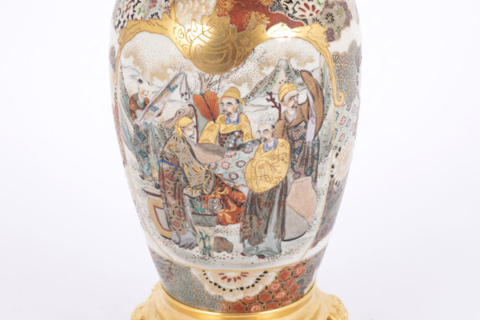 satsuma earthenware lamp dealers