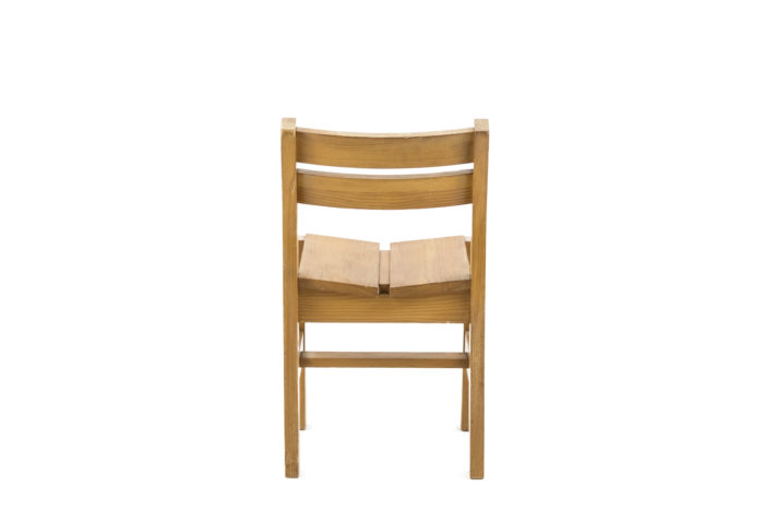 charlotte perriand chair les arcs back