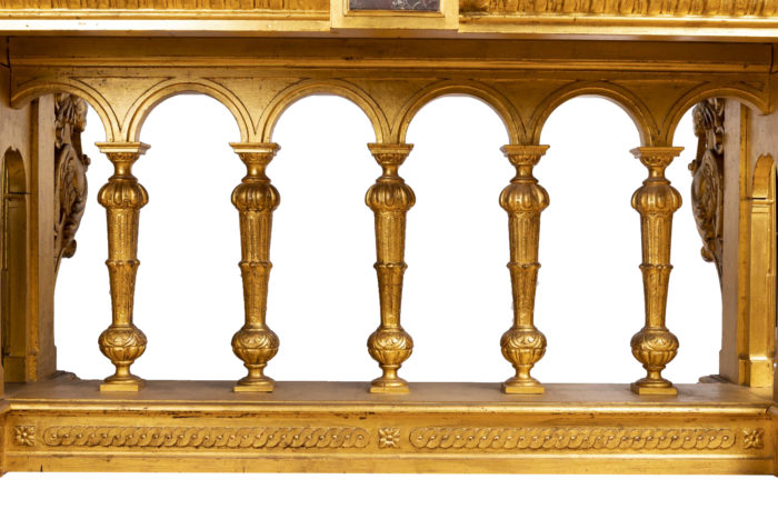 table style renaissance gilt wood stand