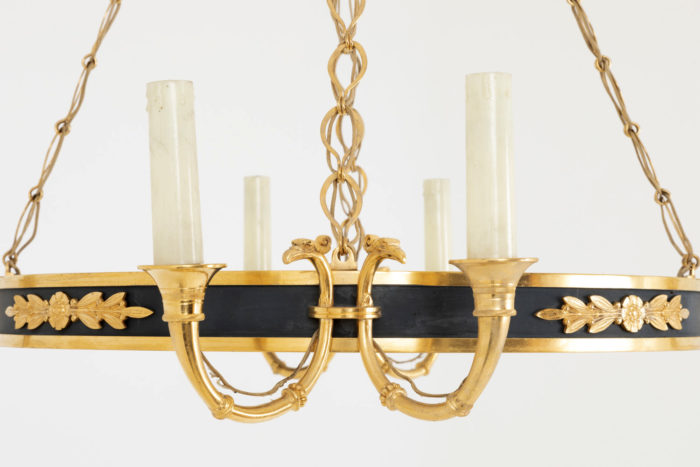empire style chandelier arm lights