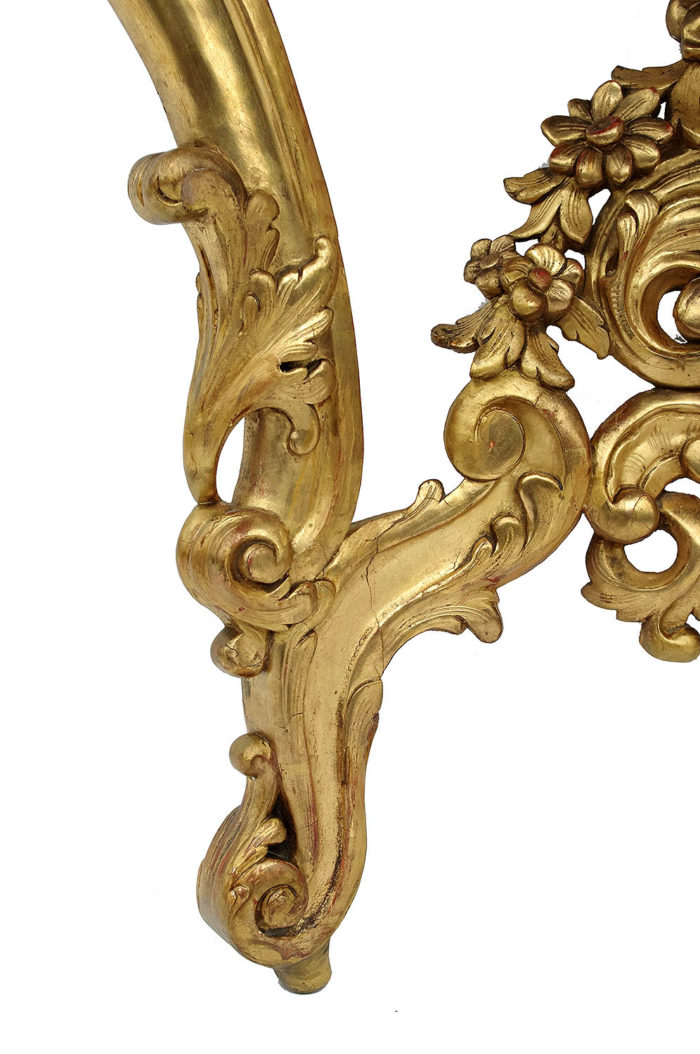 louis xv style wall bracket scroll leg