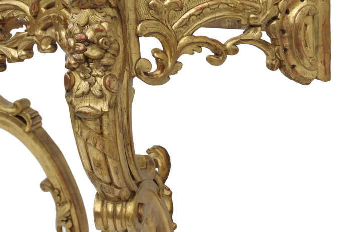 louis xv style wall bracket cabriole leg