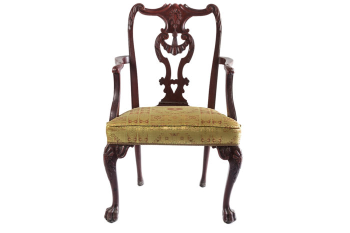 fauteuils chippendale face