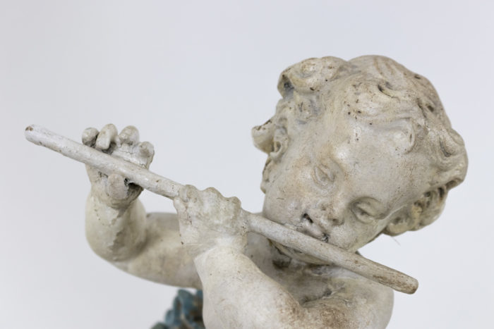 console style louis xv putto