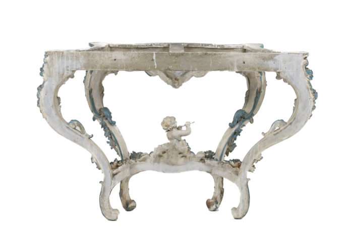 console style louis xv dos