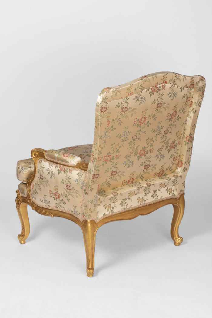louis xv style bergere back