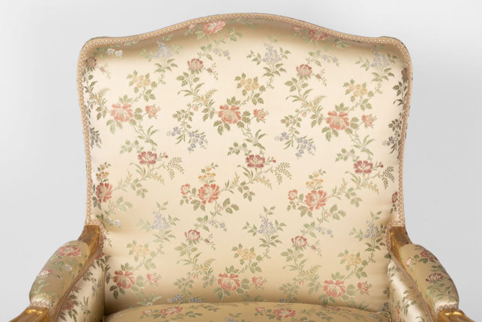 louis xv style bergere large back