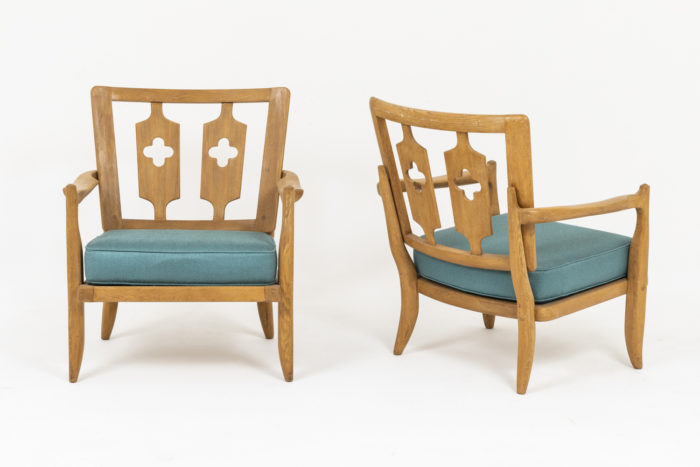 guillerme and chambron armchairs recto verso