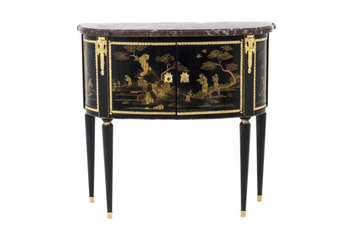 walter comelli commode lacquer chinese style