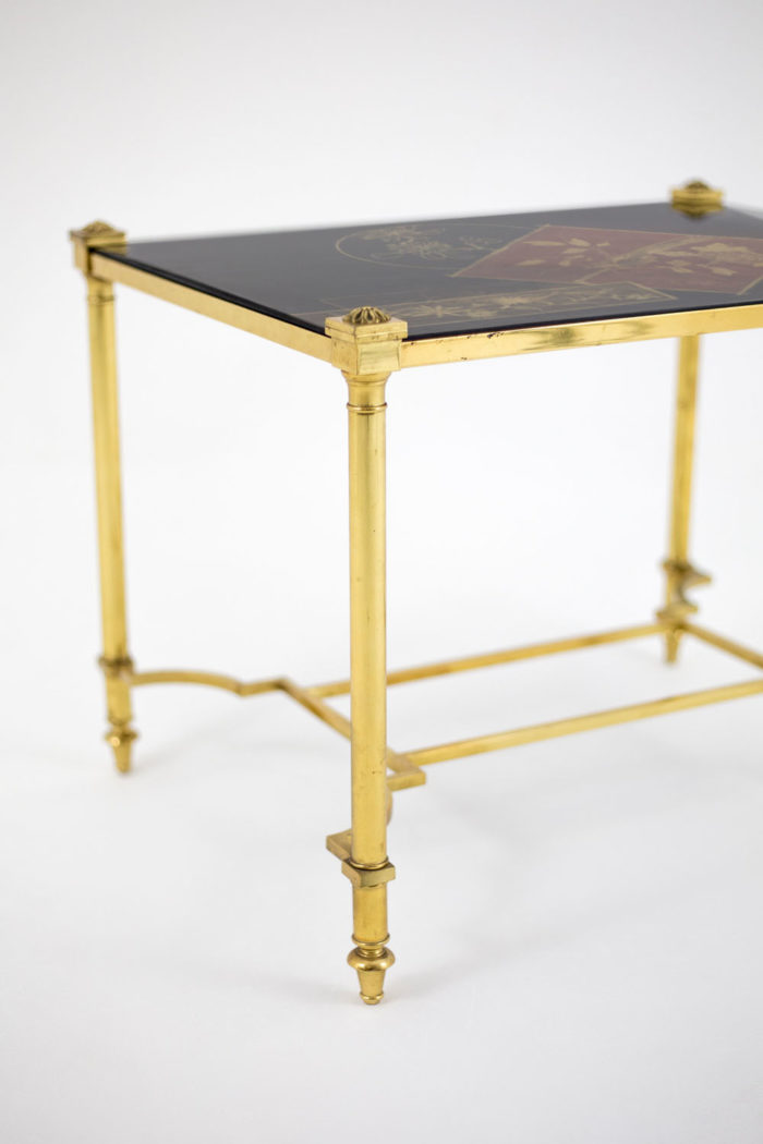 end tables chinese lacquer gilt brass leg