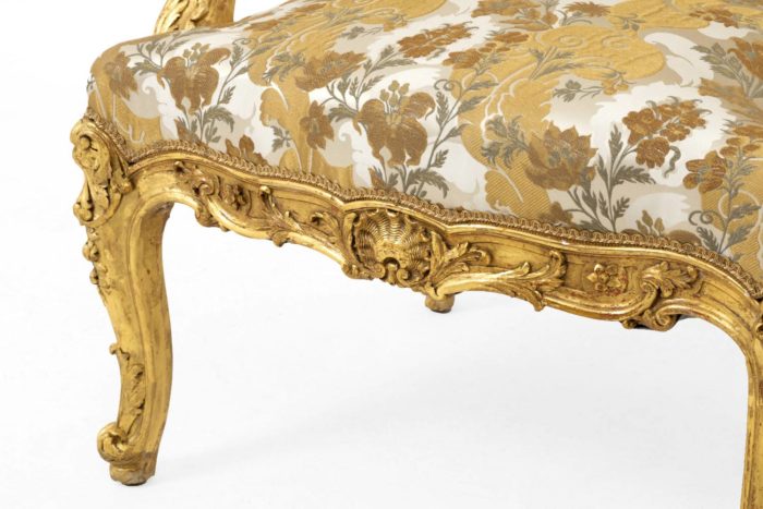 fauteuil style louis XV ceinture