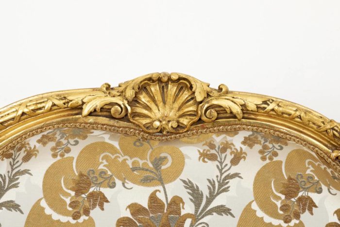 louis xv style armchair shell