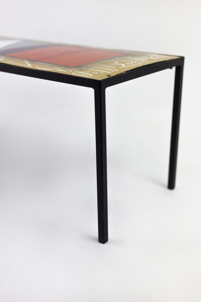 kay whitcomb table enameled black leg
