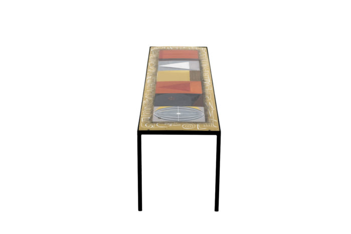 kay whitcomb table enameled rectangular