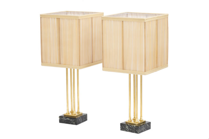 empire style lamps gilt bronze marble