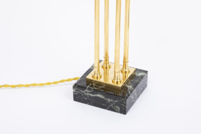 empire style lamps green marble