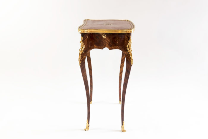louis xv style small table marquetry side