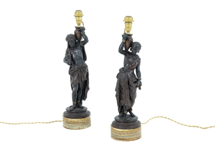 lampes orientalistes régule couplehomme