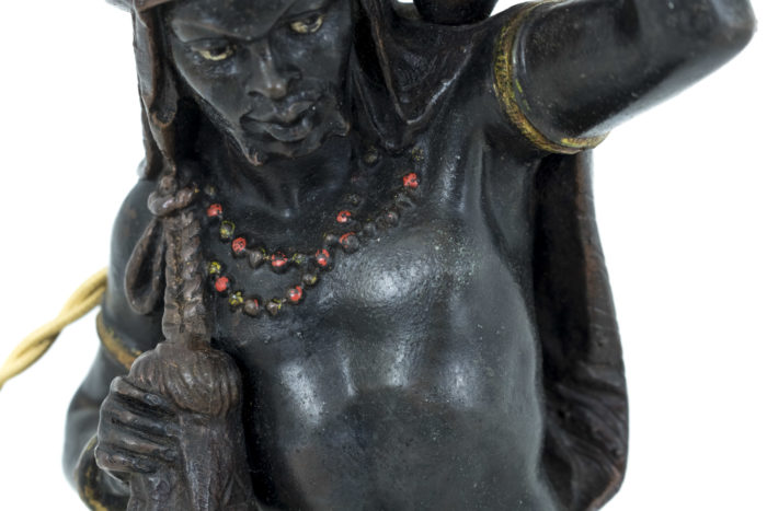 lamps oriental style spelter man necklace