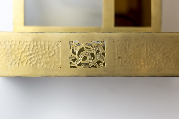 oriental wall sconces gilt brass base