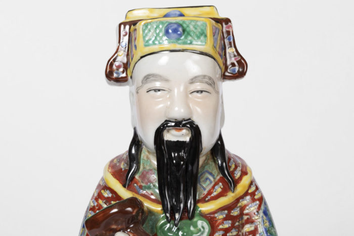 chinese dignitary earthenware hat