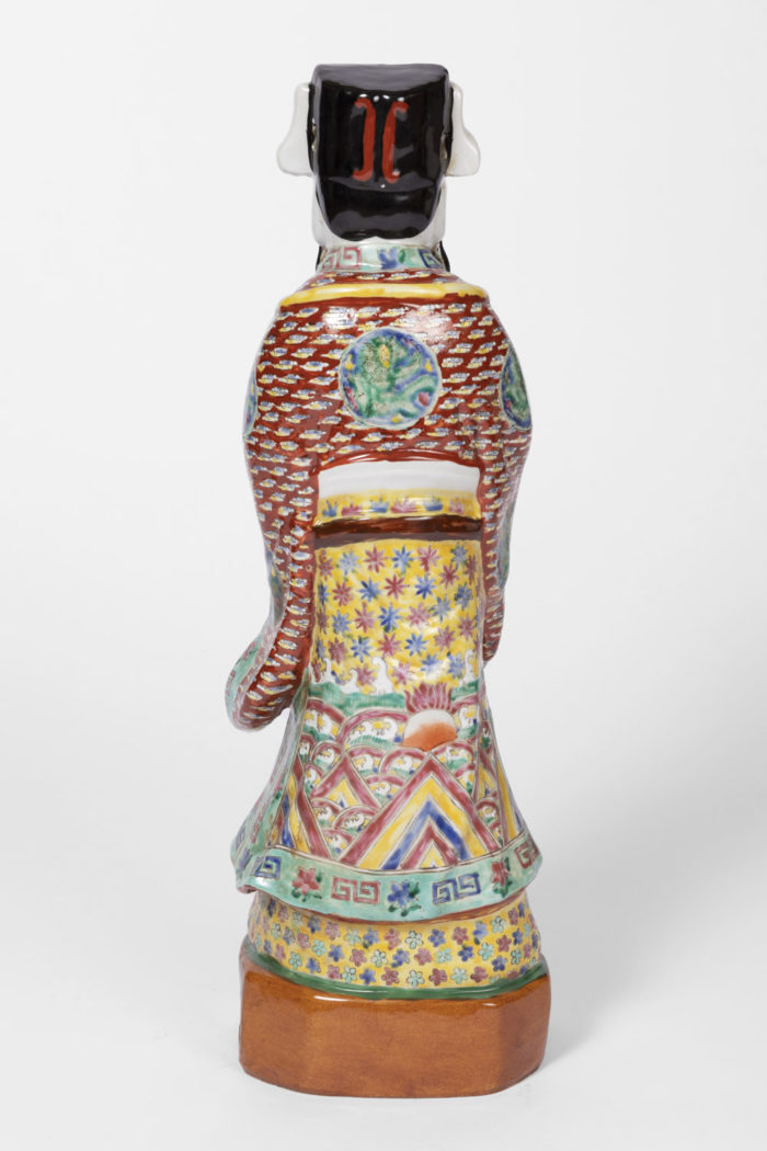 chinese dignitary earthenware back
