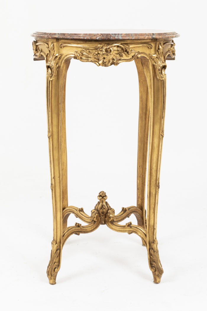 louis xv style stand gilt wood