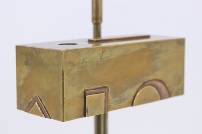 bauhaus lamp brass copper lampshade