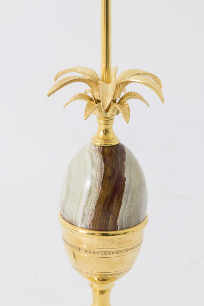 egg lamps onyx gilt brass