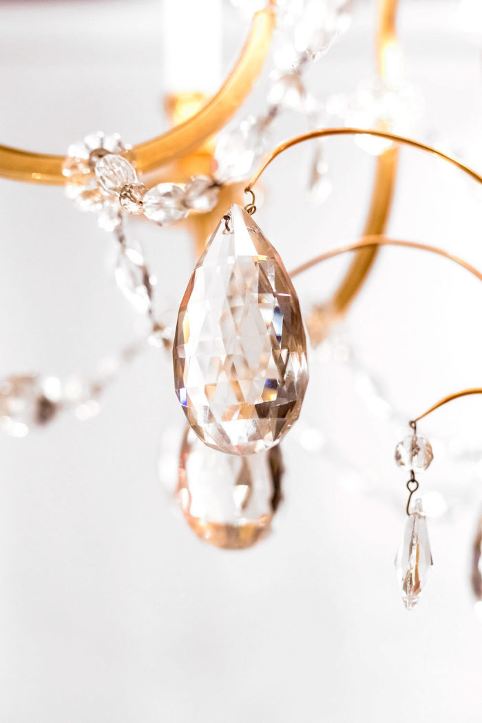 italian chandelier tassels transparent glass