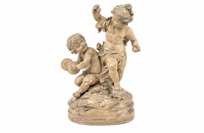 sylvain kinsburger musician children terracotta sculpture