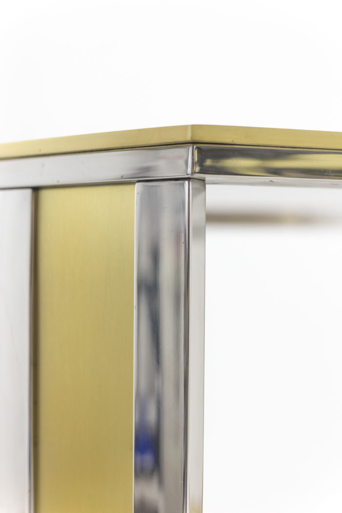 table gilt silvered brass leg romeo rega style