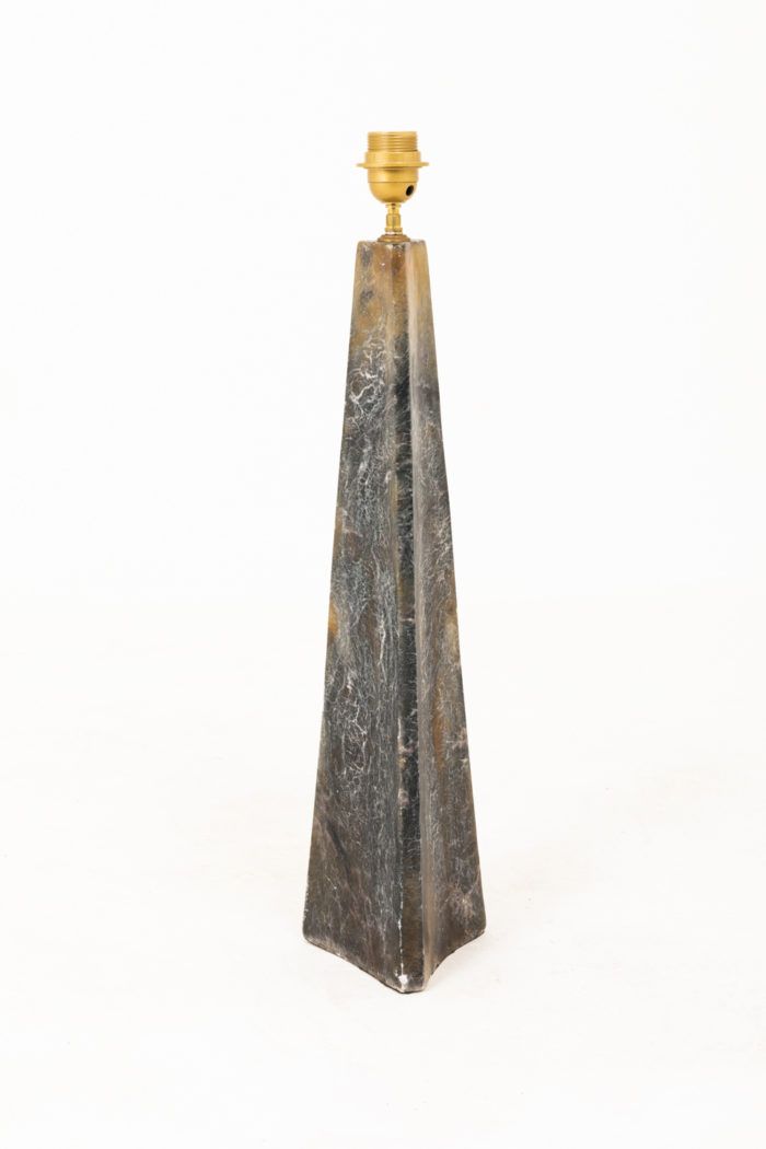 lamp onyx triangular conical